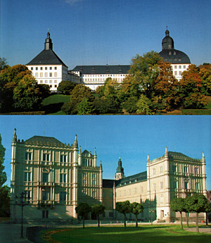 Schloss Friedenstein Gotha und Schloss Ehrenburg Coburg
